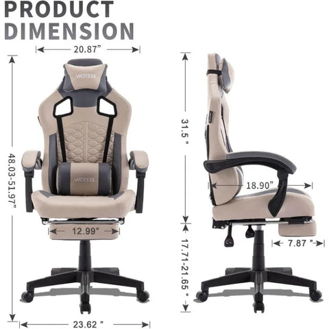 Ergonomic Lumbar Support Gaming Chair