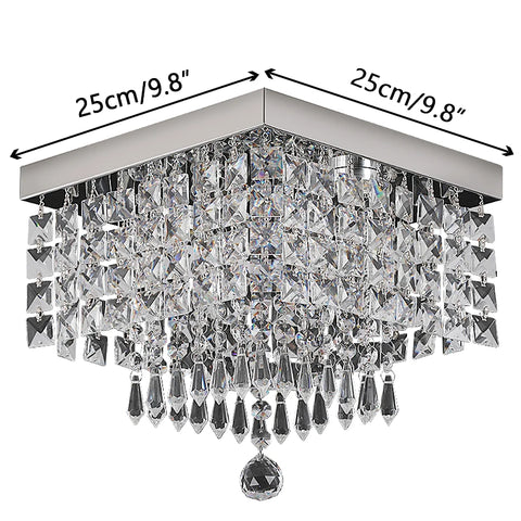 AstraGlow Crystal Chandelier