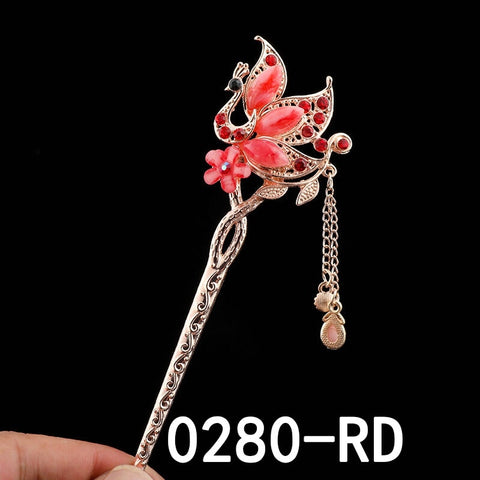 Crystal Antique Hair Stick