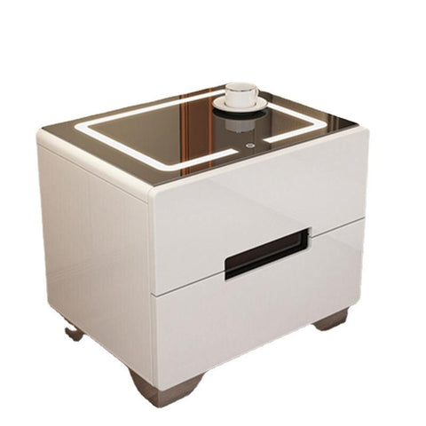 LED Smart Bedside Cabinet