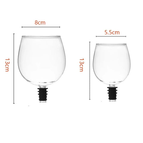 BottleSip Wine Glass