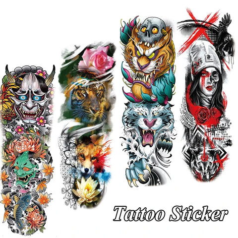 Big Arm Sleeve Tattoo