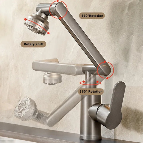 Rotating Sink Faucet