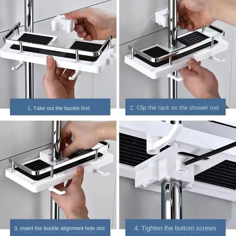 Bathroom Shower Storage Rack