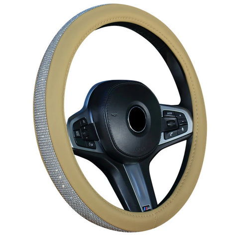 Rhinestones Steering Wheel Cover