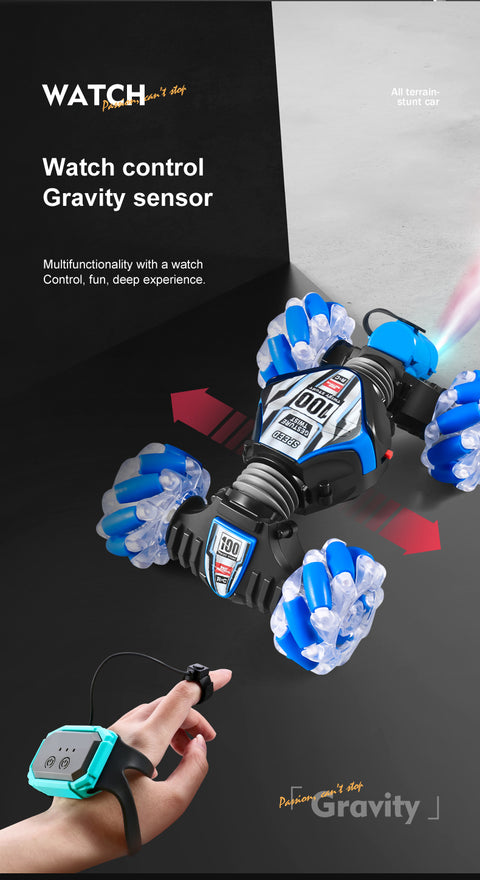 360° 4WD Drift Spray RC Car