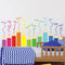 Rainbow Crayon Wall Stickers