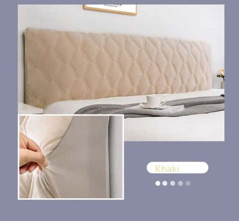 Fleece Bed Headboard Cover