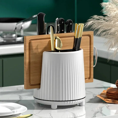 Rotating Knife Cutlery Holder
