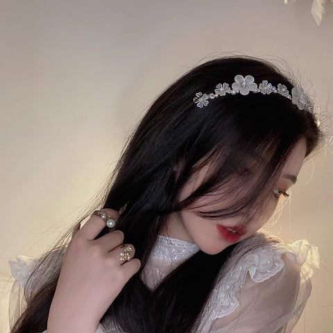 Metal Gold Silver Headband