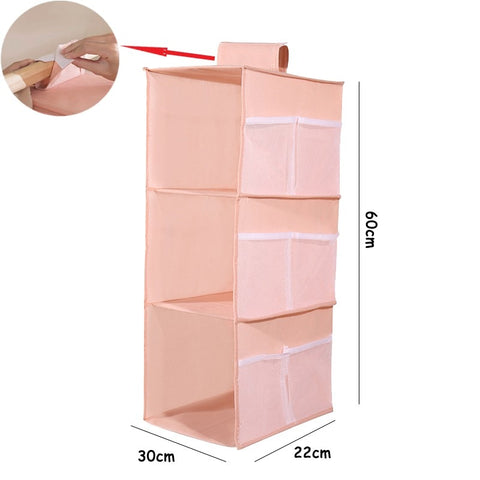 Wardrobe Hanging Clothes Organizer