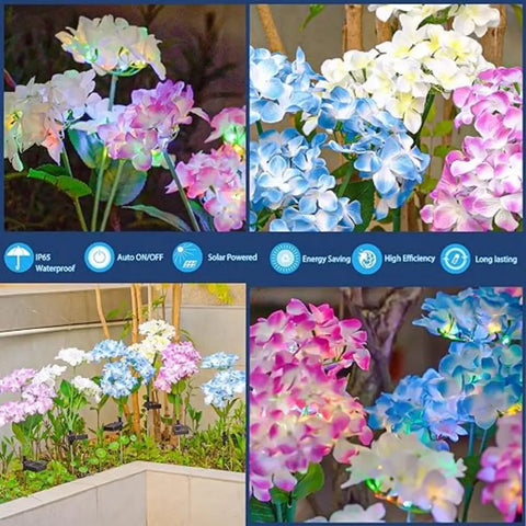PetalShine Garden Lamp