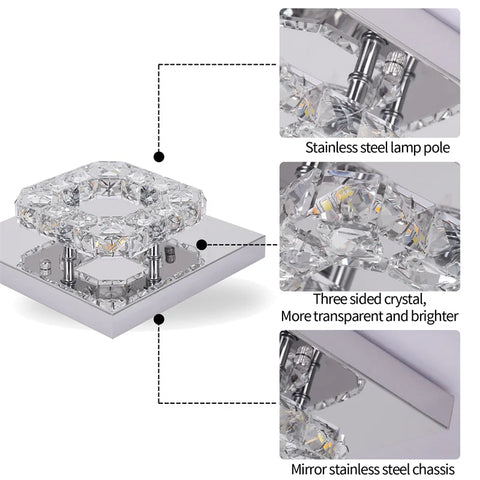 AstraGlow Crystal Chandelier