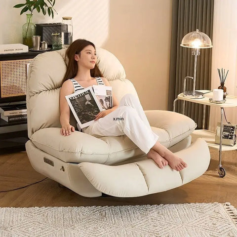 Electric Heating Massage Recliner Armchair Sofa