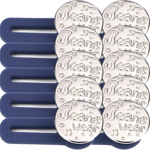 5/10PCS Metal Waist Button Extender