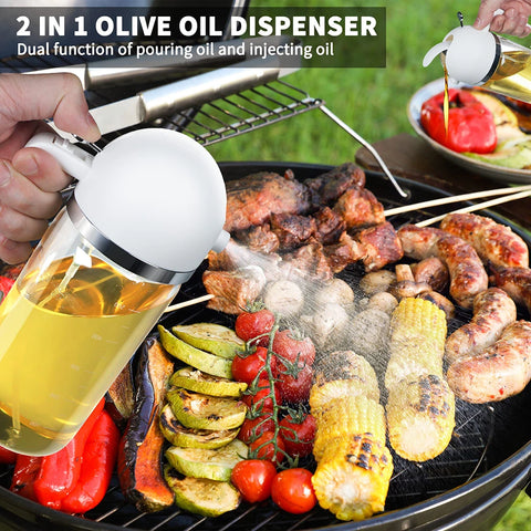 2-In-1 550ML Oil Spray Bottle