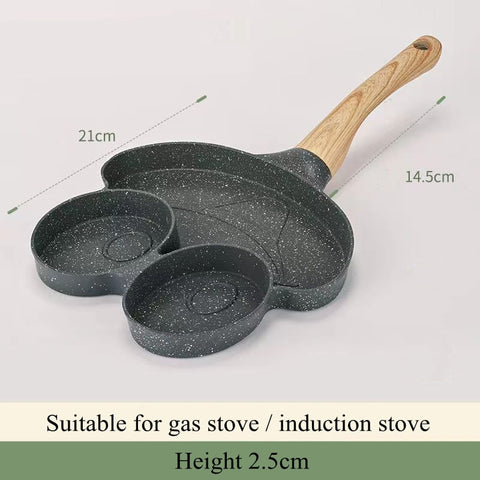 Non-Stick Frog-shaped Heart-shaped Pan