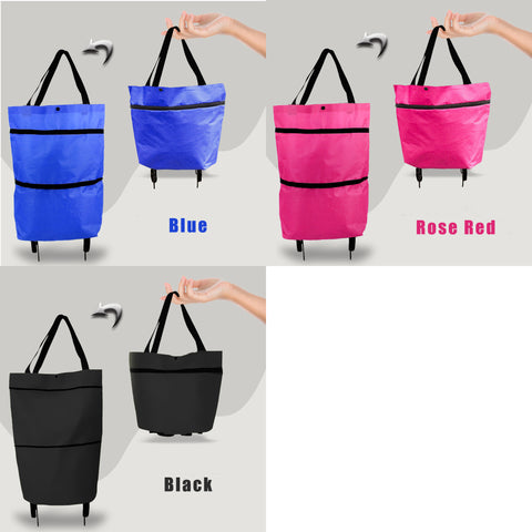 Foldable Shopping Trolley Bag
