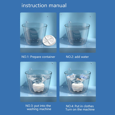USB Mini Washing Machine Turbo