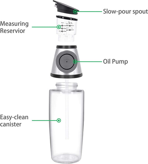 250/500 ML Measuring Oil Bottle