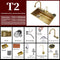 Stainless Steel Gold Knife Rack Waterfall Kitchen Sink
