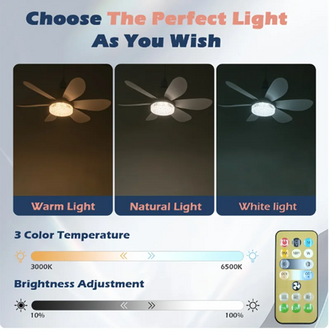 LumiBreeze LED Ceiling Fan