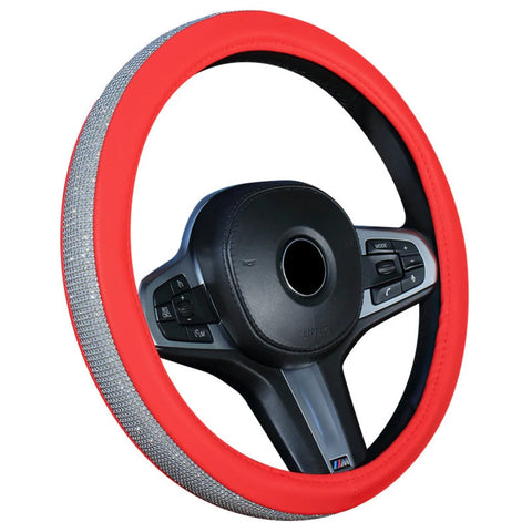Rhinestones Steering Wheel Cover