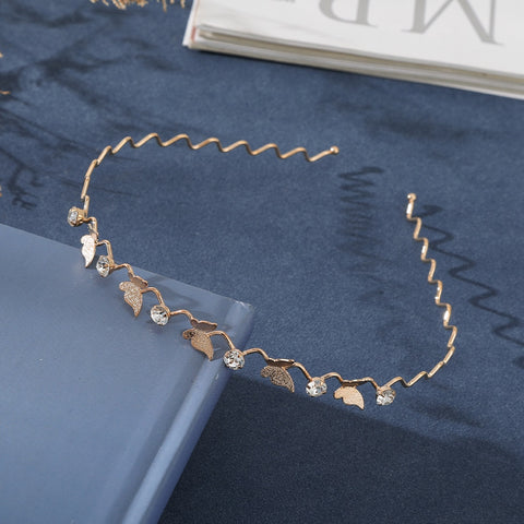 Metal Gold Silver Headband