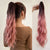 22Inch Long Ombre Pony Tail Clip