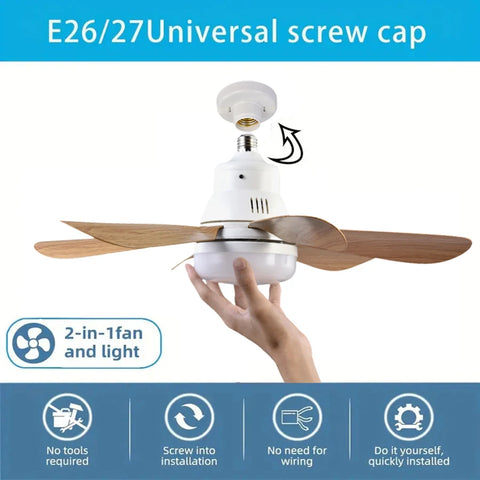SoffittoGlow E27 Fan Light
