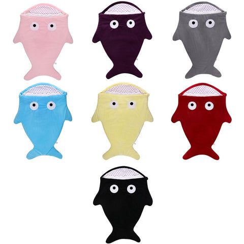 Baby Shark Wrap Sleeping Blanket