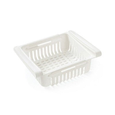 Plastic retractable Fridge Drawer Organizer