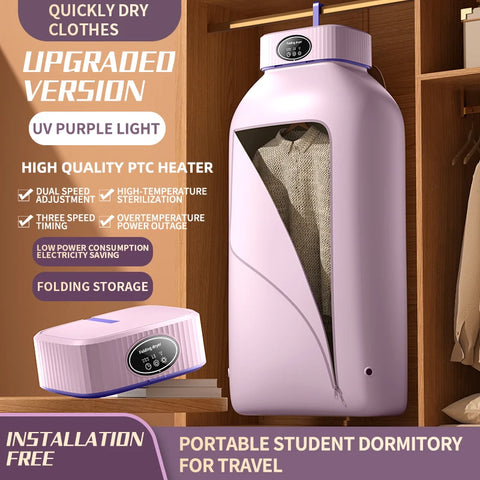 Folding Electric Clothes Dryer