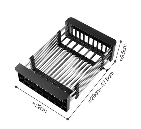 Adjustable Sink Draining Rack