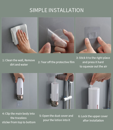450ml Wall Mounted Soap Dispenser