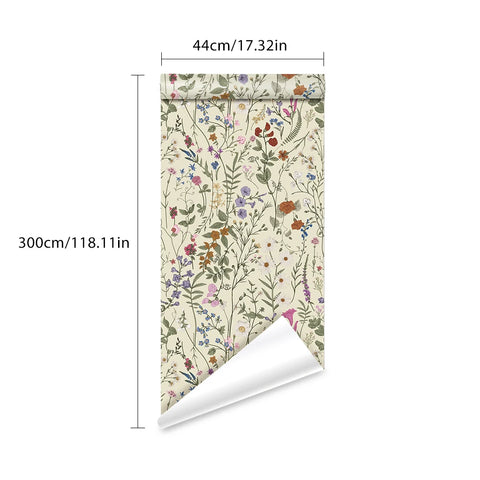 BloomLux Floral Peel & Stick