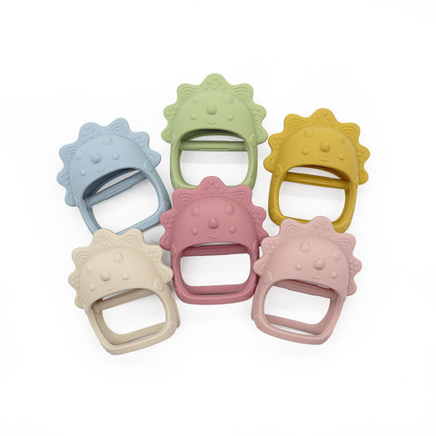 1PC Soft Silicone Baby Hand Teether