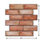 10PCS 3D Brick Wall Paper