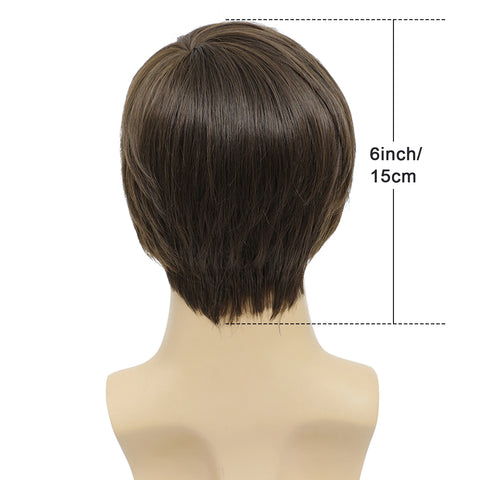Straight Hair Men Wig