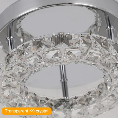 AstraGlow Crystal Chandelier