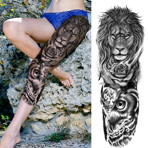 Full Arm Temporary Tattoos