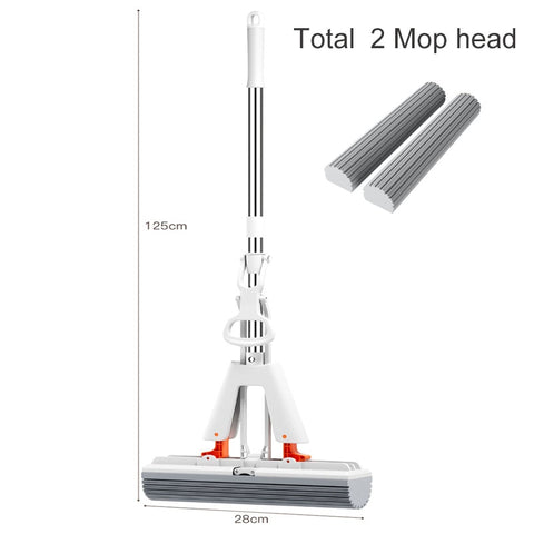 Self-Draining Squeeze Mop