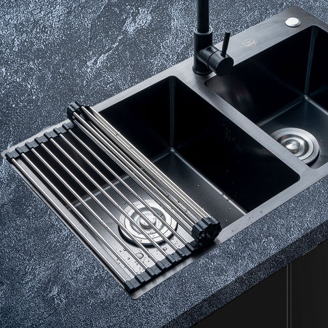 Stainless Steel Rolling Sink Drainer