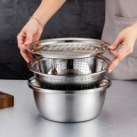 3 in 1 Stainless Steel Kitchen Accessories Tool