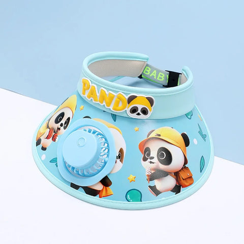Kid Summer Cooling Fan Hat