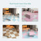 10PCS Plush Puzzle Floor Mat