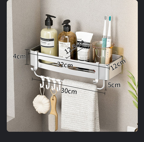 Wall Mounted Organizing Shelf