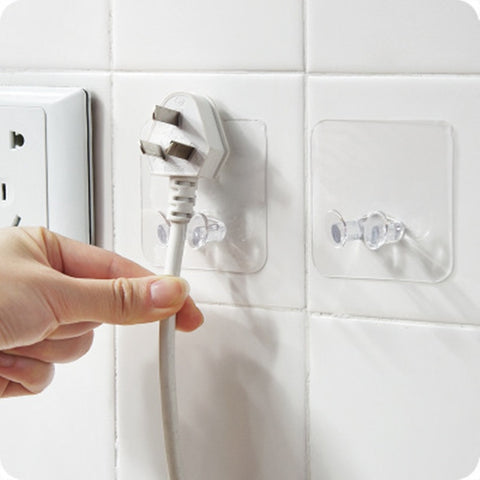 5/10/20 PCS Wall-Mounted Plug Holder
