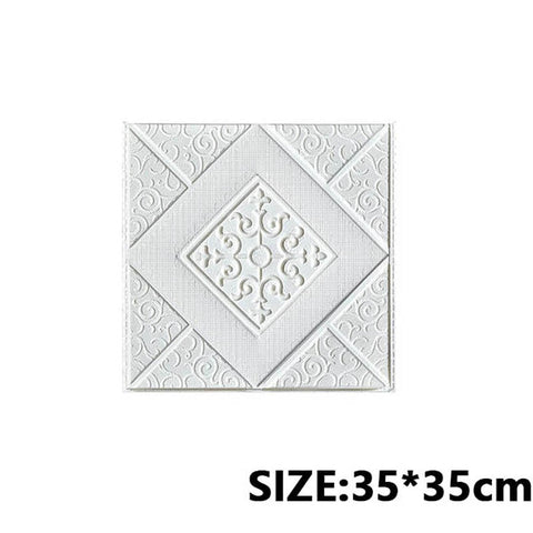 3D Tile Brick Wall Paper
