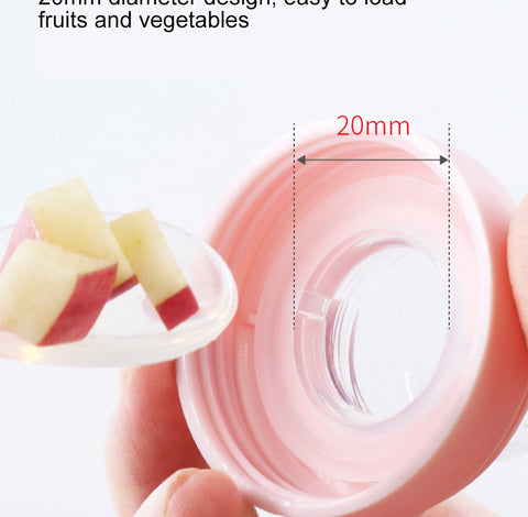 2-In-1 Baby Feeding Bottle Spoon Fruit Pacifier